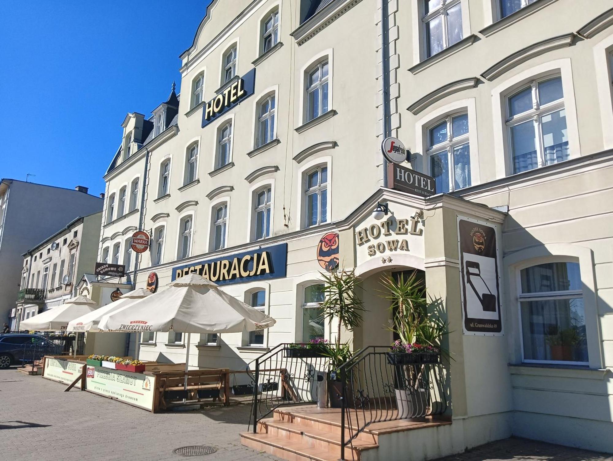 Hotel Sowa Elblag Ngoại thất bức ảnh